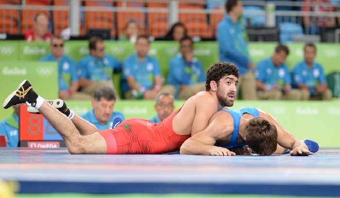 Azerbaijani wrestler claims silver at Rio 2016